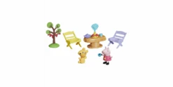 Hasbro Peppa Pig Peppa`s Adventures Peppas Möbel "Teestunde" -Schleich Verkaufsgeschäft f2528 f2513 1 17wzdfejbcmo6ipm