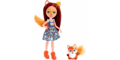 Enchantimals Felicity Fox & Flick Puppe