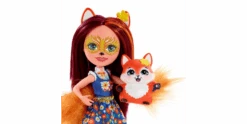 Enchantimals Felicity Fox & Flick Puppe -Schleich Verkaufsgeschäft fxm71 3