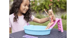 Barbie Pool Spielset Mit Puppe -Schleich Verkaufsgeschäft ghl91 5