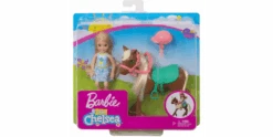 Mattel Barbie Club Chelsea Puppe & Pony Blond