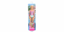 Mattel Barbie Beach Puppe Mit Badeanzug Im Blumenmuster