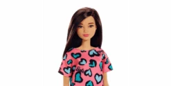 Mattel Chic Barbie Puppe Im Pinken Kleid Mit Herzprint (brünett) -Schleich Verkaufsgeschäft ghw46 t7439 2 7oz3ou3wpmoxuwf3