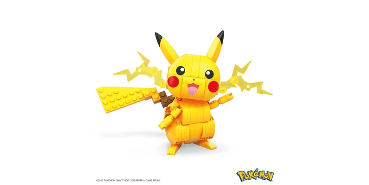 POKEMON Mega Pokémon Medium Pikachu 4 POKEMON Mega Pokémon Medium Pikachu – Bild 2