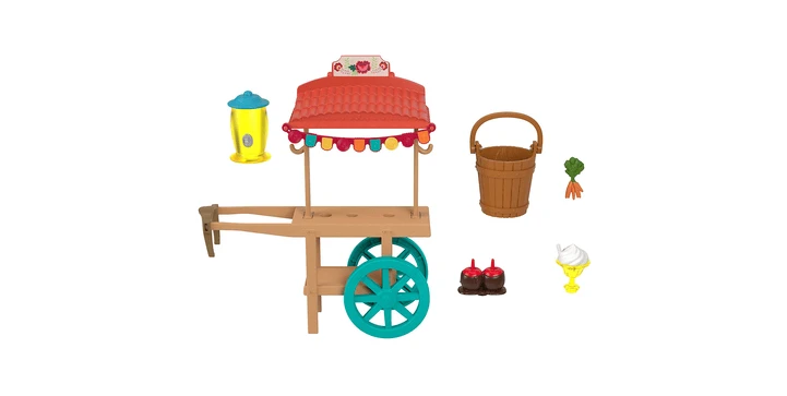 MATTEL "Spirit – Frei Und Ungezähmt“ Miradero Festival Imbisswagen Mit Pony Und Zubehör 7 MATTEL "Spirit – Frei Und Ungezähmt“ Miradero Festival Imbisswagen Mit Pony Und Zubehör – Bild 5