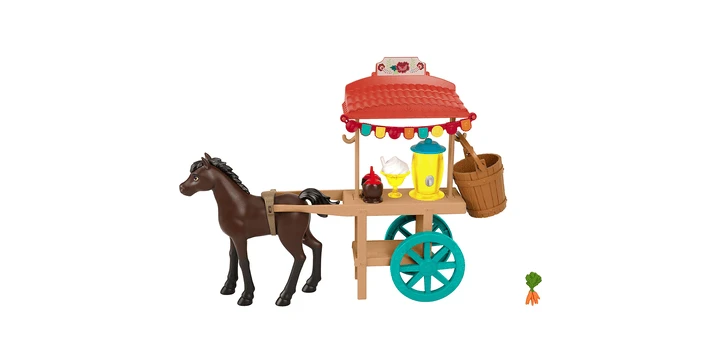 MATTEL "Spirit – Frei Und Ungezähmt“ Miradero Festival Imbisswagen Mit Pony Und Zubehör 3 MATTEL "Spirit – Frei Und Ungezähmt“ Miradero Festival Imbisswagen Mit Pony Und Zubehör