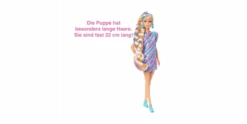 Barbie Totally Hair Puppe Im Sternen-Print Kleid (blonde Haare) -Schleich Verkaufsgeschäft hcm88 2