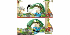POKEMON Mega Pokémon Dschungel-Ruinen Bauset -Schleich Verkaufsgeschäft hdl86 4