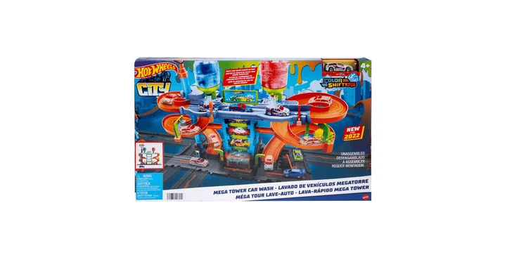 Hot Wheels Farbwechsel Auto-Waschanlage Inkl. 1 Spielzeugauto 7 Hot Wheels Farbwechsel Auto-Waschanlage Inkl. 1 Spielzeugauto – Bild 5