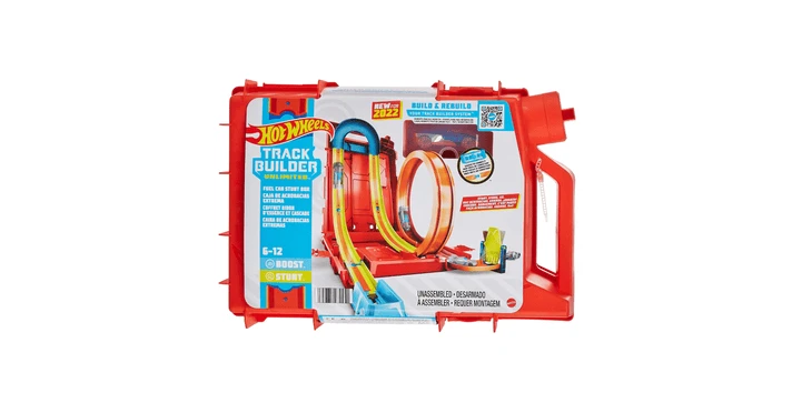 Hot Wheels Track Builder Unlimited Kanister Stunt Box Inkl. 1 Spielzeugauto 4 Hot Wheels Track Builder Unlimited Kanister Stunt Box Inkl. 1 Spielzeugauto – Bild 2