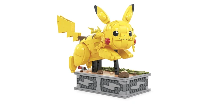 POKEMON MEGA Pokémon Motion Pikachu Bewegliches Bauset 5 POKEMON MEGA Pokémon Motion Pikachu Bewegliches Bauset – Bild 3