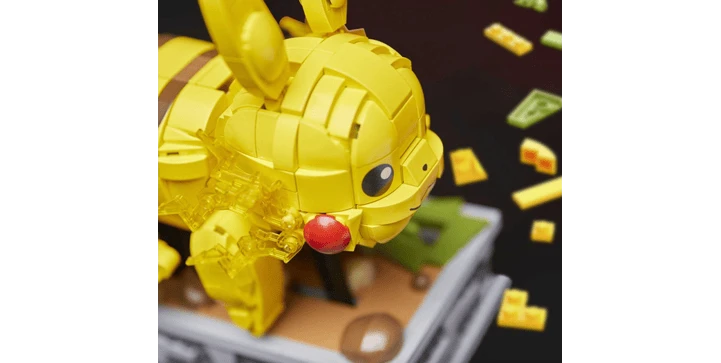 POKEMON MEGA Pokémon Motion Pikachu Bewegliches Bauset 7 POKEMON MEGA Pokémon Motion Pikachu Bewegliches Bauset – Bild 5