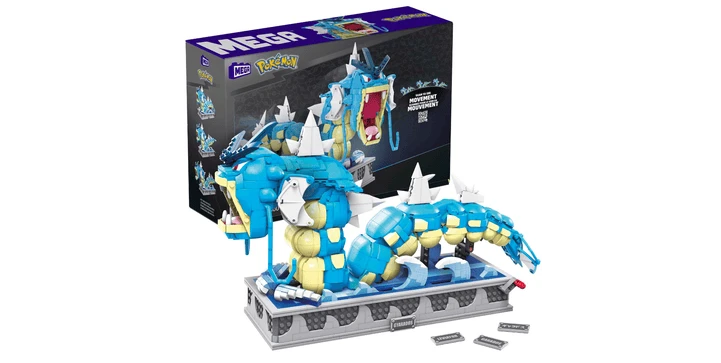 POKEMON MEGA Pokémon Motion Garados Bewegliches Bauset 7 POKEMON MEGA Pokémon Motion Garados Bewegliches Bauset – Bild 5