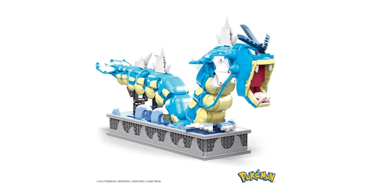 POKEMON MEGA Pokémon Motion Garados Bewegliches Bauset 4 POKEMON MEGA Pokémon Motion Garados Bewegliches Bauset – Bild 2