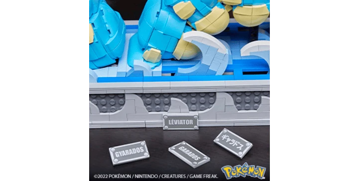 POKEMON MEGA Pokémon Motion Garados Bewegliches Bauset 9 POKEMON MEGA Pokémon Motion Garados Bewegliches Bauset – Bild 7