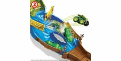 Hot Wheels - Monster Trucks Wettkampf-Rennstrecke -Schleich Verkaufsgeschäft hgv12 2