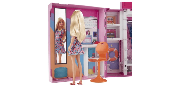 Barbie Traum-Kleiderschrank Mit Puppe - Blond 6 Barbie Traum-Kleiderschrank Mit Puppe - Blond – Bild 4