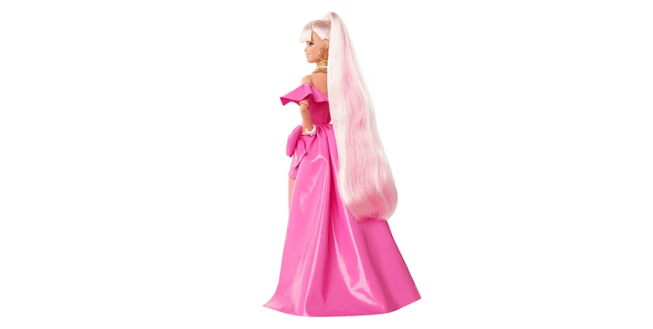 Barbie Extra Fancy Puppe Im Pinken Kleid 8 Barbie Extra Fancy Puppe Im Pinken Kleid – Bild 6