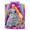 Barbie Extra Fancy Puppe Im Blauen Kleid Mit Blumenmuster 1 Barbie Extra Fancy Puppe Im Blauen Kleid Mit Blumenmuster -Schleich Verkaufsgeschäft hhn14