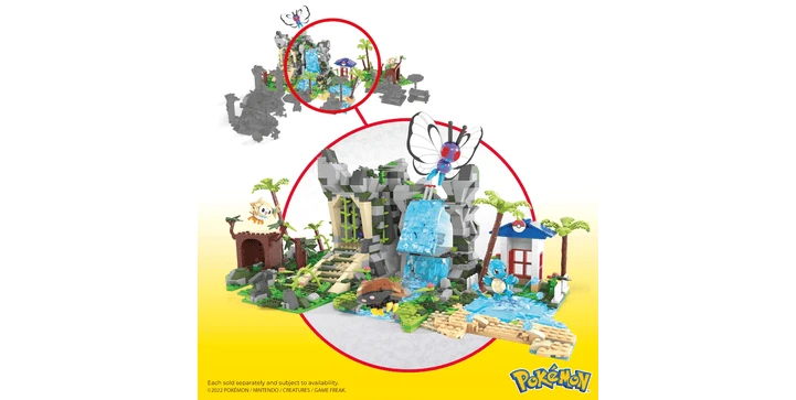 POKEMON Mega Pokémon Dschungel Bauset 5 POKEMON Mega Pokémon Dschungel Bauset – Bild 3