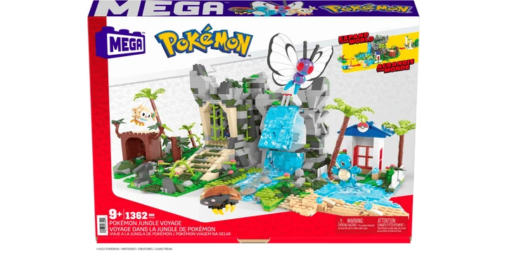 POKEMON Mega Pokémon Dschungel Bauset 3 POKEMON Mega Pokémon Dschungel Bauset