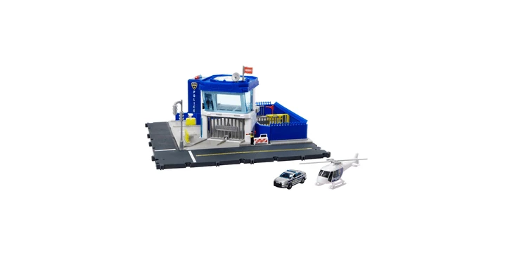 MATTEL Matchbox Action Drivers Police Station Playset 4 MATTEL Matchbox Action Drivers Police Station Playset – Bild 2