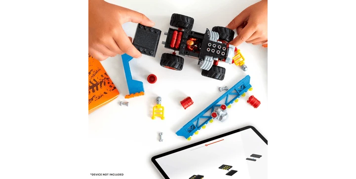 MEGA Hot Wheels Monster Trucks Bone Shaker Crash Set 6 MEGA Hot Wheels Monster Trucks Bone Shaker Crash Set – Bild 4