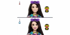 Barbie Cutie Reveal Dschungel - Puppe Im Tukan-Kostüm Mit Farbwechsel -Schleich Verkaufsgeschäft hkr00 5