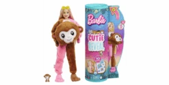 Barbie Cutie Reveal Dschungel - Puppe Im Affen-Kostüm Mit Farbwechsel -Schleich Verkaufsgeschäft hkr01 2