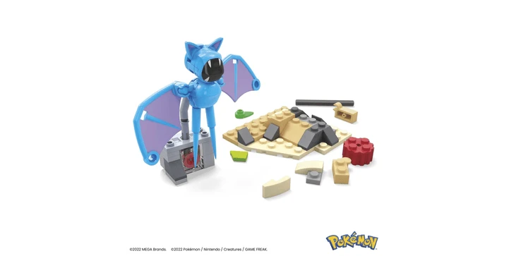 POKEMON MEGA Pokémon Zubats Mitternachtsflug Mit Bewegung 5 POKEMON MEGA Pokémon Zubats Mitternachtsflug Mit Bewegung – Bild 3