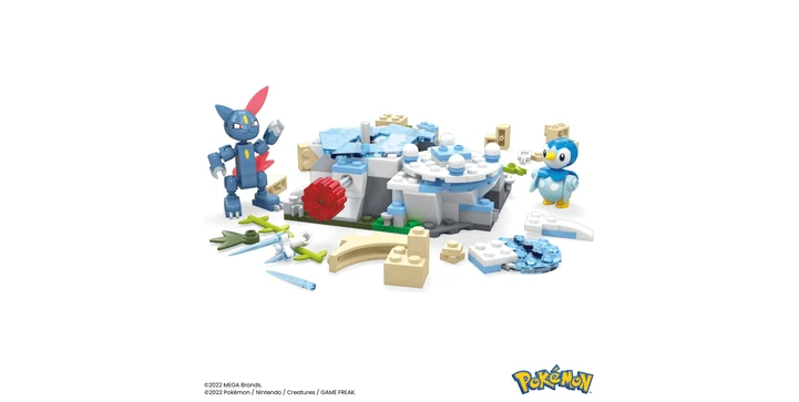 POKEMON MEGA Pokémon Plinfa & Sniebels Schneetag Bauset 4 POKEMON MEGA Pokémon Plinfa & Sniebels Schneetag Bauset – Bild 2