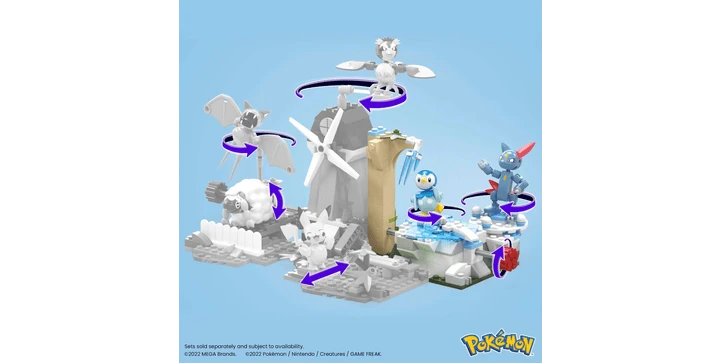 POKEMON MEGA Pokémon Plinfa & Sniebels Schneetag Bauset 6 POKEMON MEGA Pokémon Plinfa & Sniebels Schneetag Bauset – Bild 4