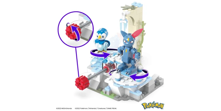 POKEMON MEGA Pokémon Plinfa & Sniebels Schneetag Bauset 5 POKEMON MEGA Pokémon Plinfa & Sniebels Schneetag Bauset – Bild 3