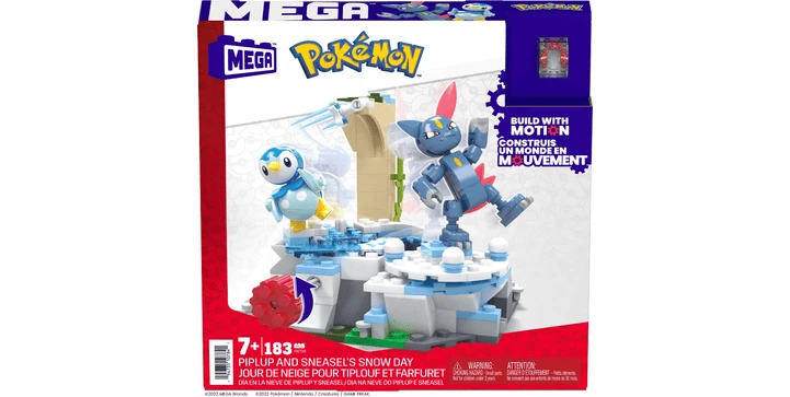 POKEMON MEGA Pokémon Plinfa & Sniebels Schneetag Bauset 3 POKEMON MEGA Pokémon Plinfa & Sniebels Schneetag Bauset