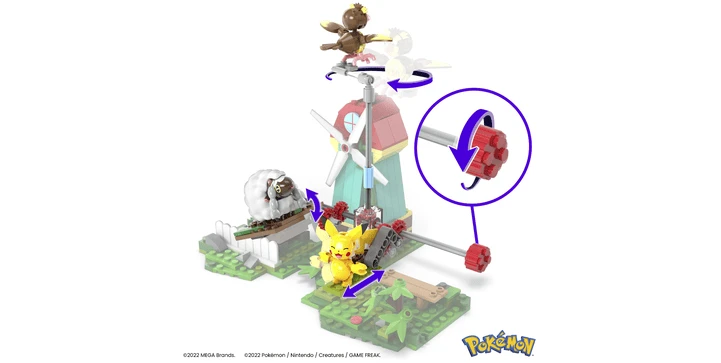 POKEMON MEGA Pokémon Windmühlen-Farm 11 POKEMON MEGA Pokémon Windmühlen-Farm – Bild 9