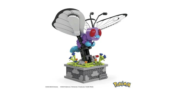 POKEMON MEGA Pokémon Motion Smettbo Bewegliches Bauset 4 POKEMON MEGA Pokémon Motion Smettbo Bewegliches Bauset – Bild 2