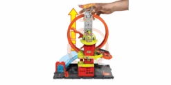 Hot Wheels City Super Fire Station -Schleich Verkaufsgeschäft hkx41 4