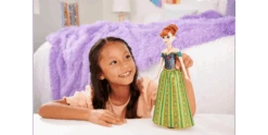 MATTEL Disneys Die Eiskönigin Anna -Schleich Verkaufsgeschäft hmg41 2