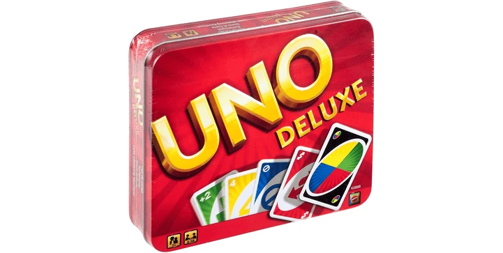 MATTEL UNO Deluxe, Kartenspiel 3 MATTEL UNO Deluxe, Kartenspiel