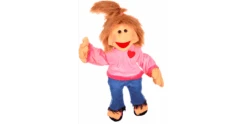 Living Puppets - Handpuppe Mädchen Paula 65cm